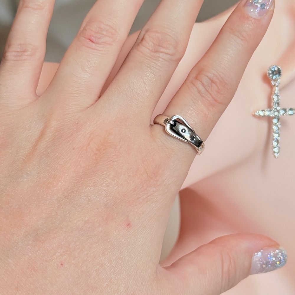 ⚜️ Avant-garde S925 Silver Unisex Ring - Picture 9 of 9